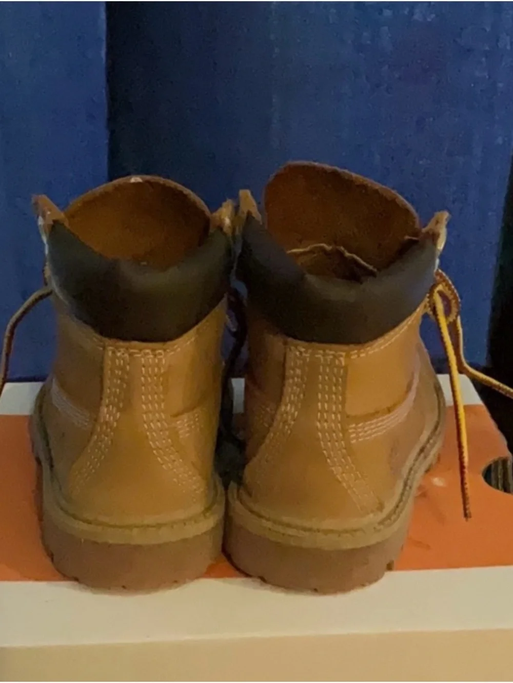 Timberland Kids Wheat/Tan Lace-Up Work Boots